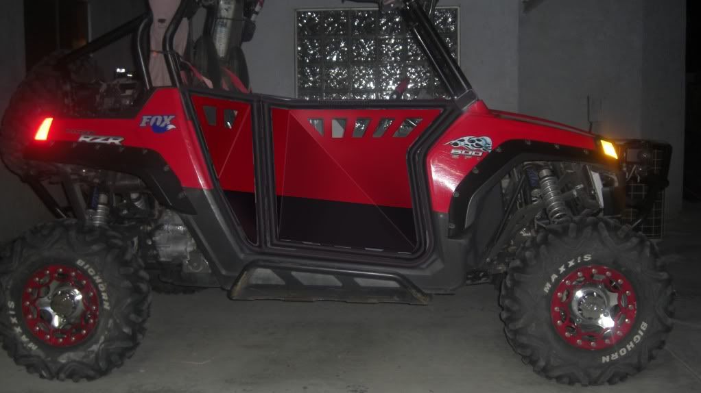 Going to rattle can spray paint my RZR doors ;) PRC Polaris Ranger Club